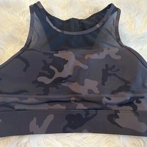 Zyia Black Camo Sports Bra